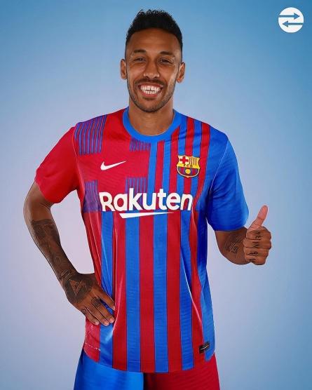 راتب ضئيل لأوباميانج مع برشلونة