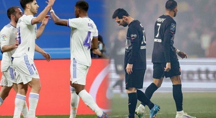 فوز كبير لريال مدريد وسقوط مدوٍ لباريس
