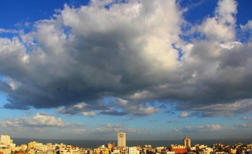 حالة الطقس: أجواء غائمة جزئيا والحرارة أقل من معدلها السنوي