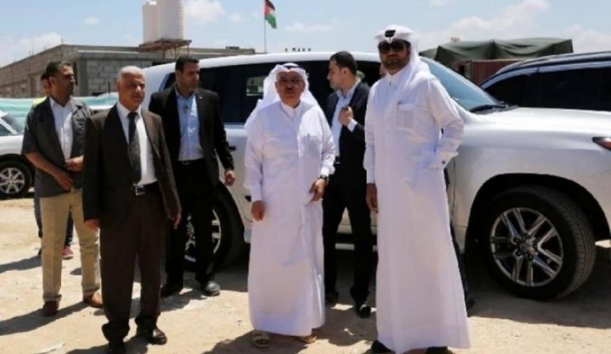 العمادي ونائبه يصلان قطاع غزّة