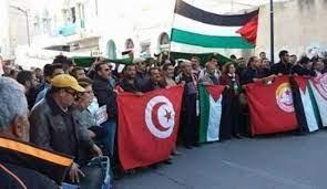 وقفة تضامنيةٌ مع الأسرى الفلسطينيين بتونس