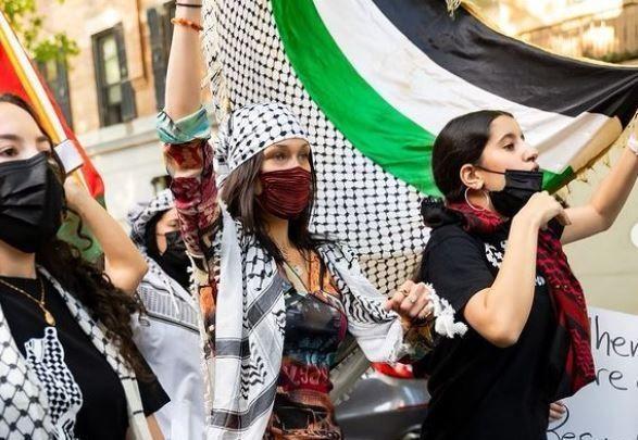 بيلا حديد تسلط الضوء على انتهاكات الاحتلال في المسجد الاقصى
