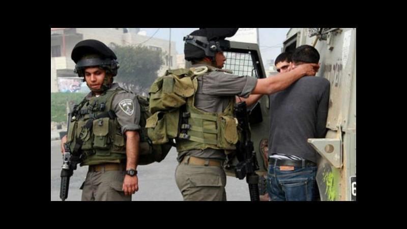 الاحتلال يعتقل تسعة مواطنين من قرية حوسان غرب بيت لحم
