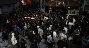 تشييع جثمان الشهيدة خضور في فقوعة شمال جنين