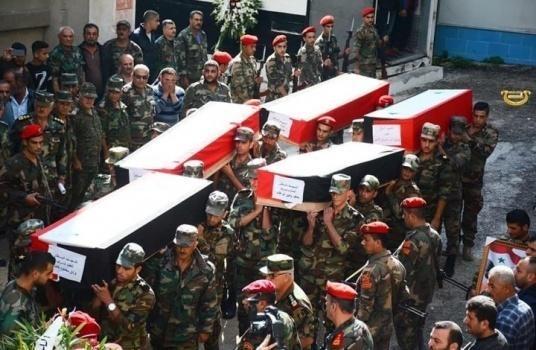 استشهاد 4 جنود سوريين في عدوان اسرائيلي على دمشق فجر اليوم