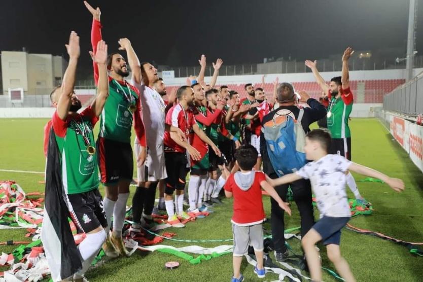 المكبر بطلا لكأس أبو عمار على حساب الثقافي