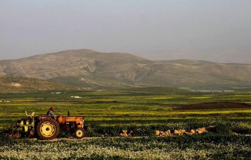 الاحتلال يدمر بركة تجميع مياه في الأغوار