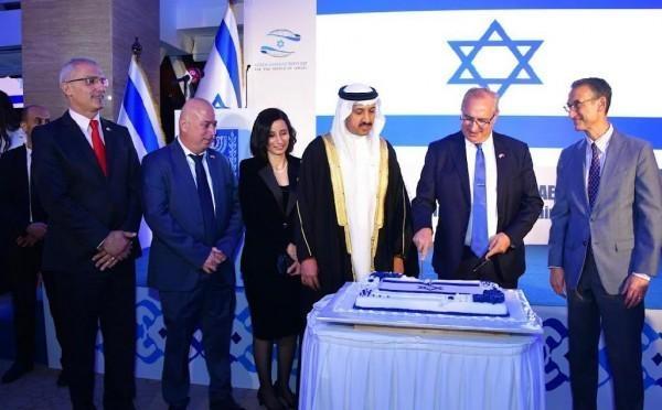 في ذكرى نكبة فلسطين وأهلها.. سفارة الاحتلال الاسرائيلي بمشاركة آل خليفة تحتفل بـ