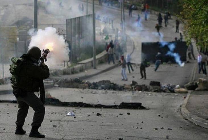إصابات خلال مواجهات في باب الزاوية بالخليل