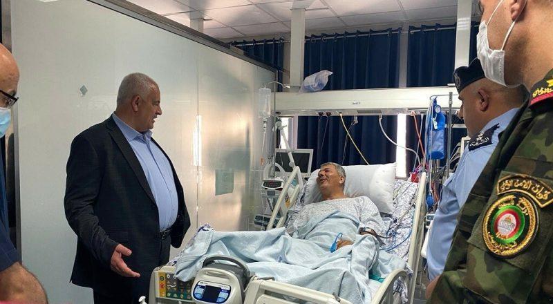 خلال زيارته مصابي اعتدا نابلس.. هب الريح: الدولة لن تسمح بزعزعة منظومة الاستقرار