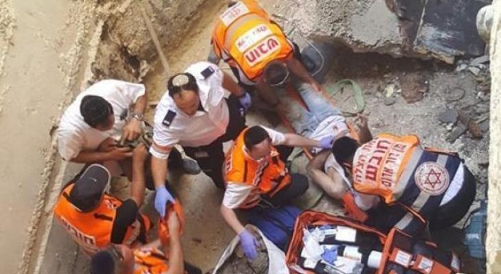 إصابة عامل بجراح خطيرة قرب القدس