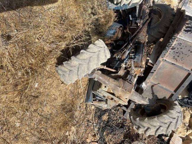 نجاة فتى 16 عاما من بيت أمر اثر انقلاب جرار زراعي