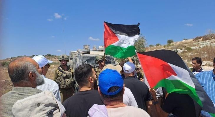 الاحتلال يقمع فعالية في مسافر يطا
