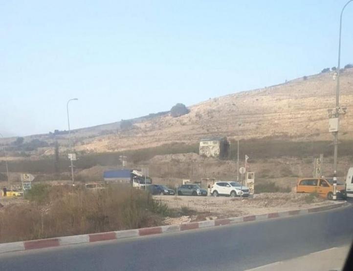 اصابة مستوطن في اطلاق نار نحو حافلة شرق نابلس