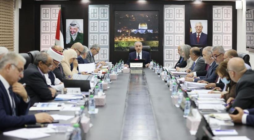 جلسة الحكومة- اشتية: جاهزون لدعم جهود المصالحة وإنهاء الانقسام