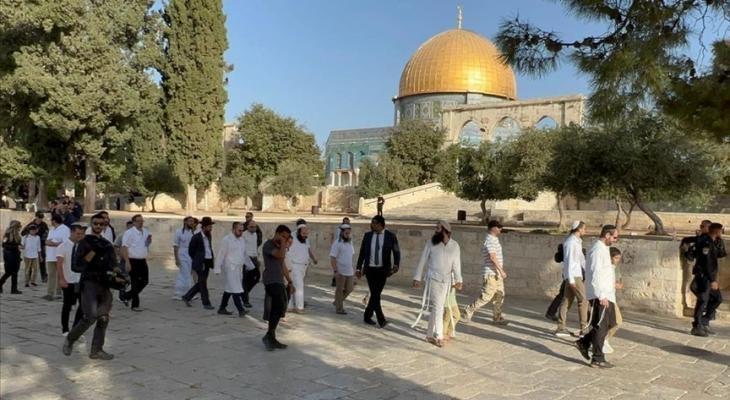 عشرات المستوطنين يقتحمون المسجد الأقصى