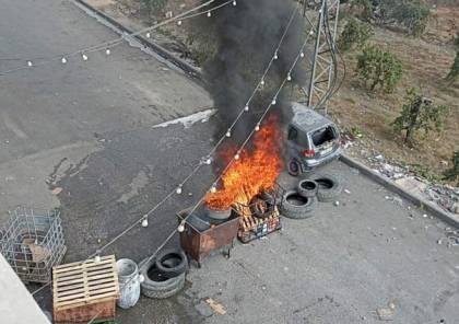 اصابة بالرصاص المطاطي وعشرات بالاختناق في مواجهات بيت أمر