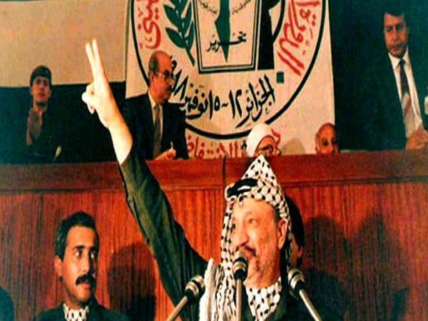 34 عامًا على إعلان استقلال فلسطين