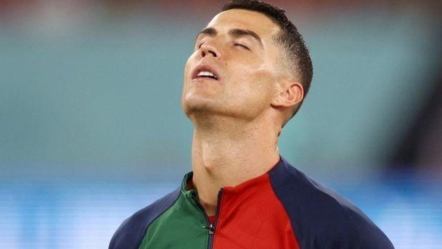 أول تعليق لرونالدو بعد خروج البرتغال من كأس العالم