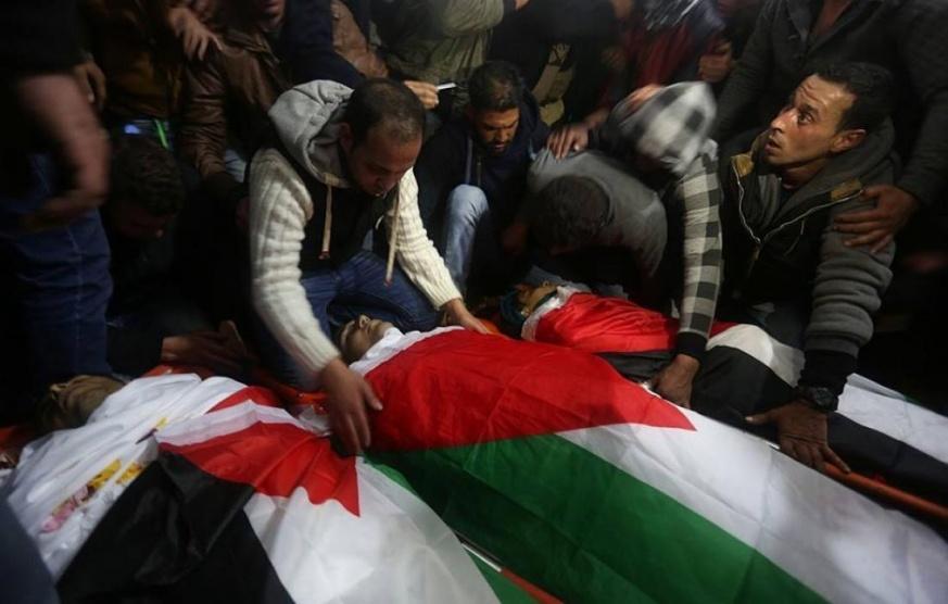 الشؤون المدنية: تسليم جثماني الشهيدين شراعية وعنبر اليوم