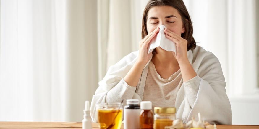 طرق علاج الزكام سريعًا في المنزل