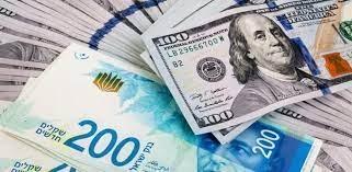 ارتفاع سعر صرف الدولار مقابل الشيكل اليوم الاثنين