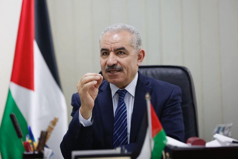 اشتية يدين جريمة الاحتلال في جنين