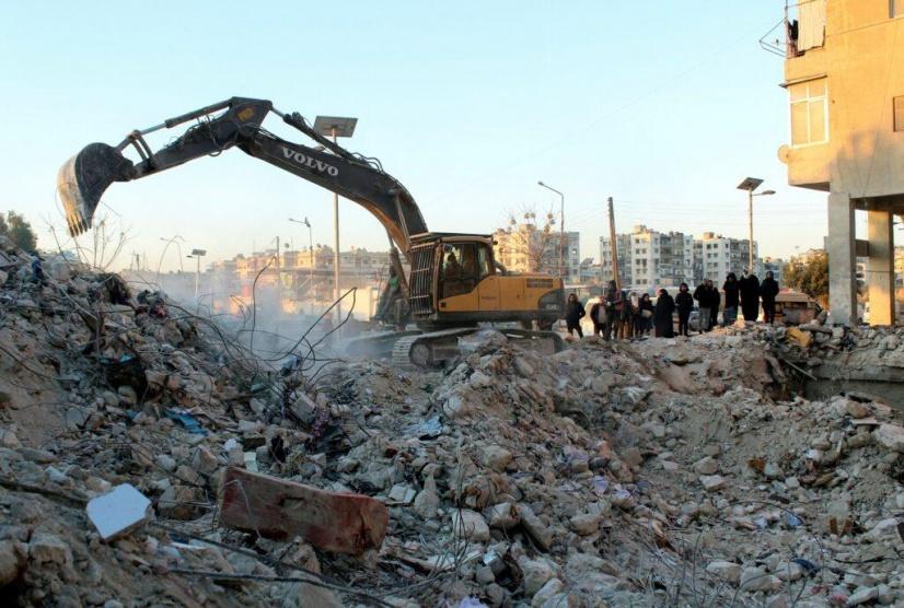 ارتفاع عدد ضحايا الفلسطينيين في زلزال تركيا وسوريا إلى 76