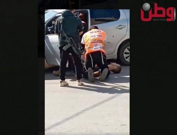 اصابة مستوطنين بعملية إطلاق نار في حوارة