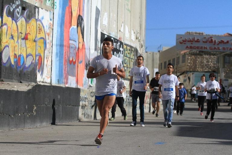 انطلاق ماراثون فلسطين الدولي في بيت لحم