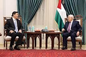 الرئيس يستقبل المبعوث الصيني الخاص لعملية السلام في الشرق الأوسط