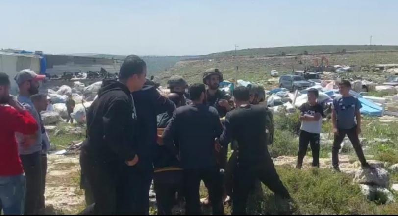 الاحتلال يهدم منشأة تجارية في دير بلوط