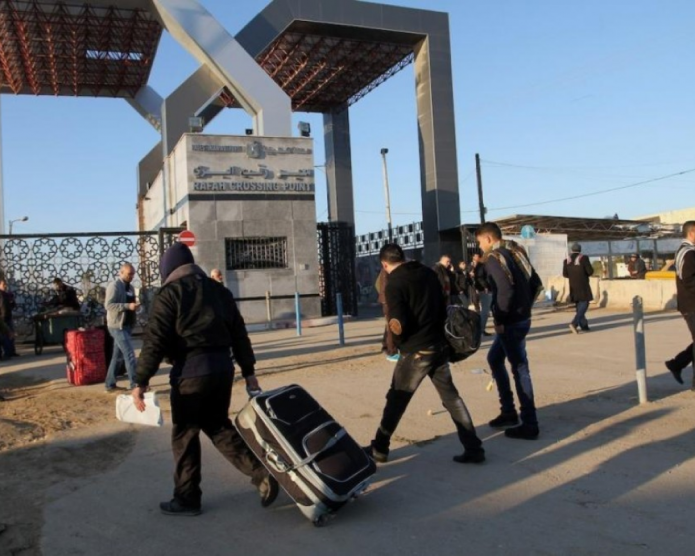 إغلاق معبر رفح بدءًا من الإثنين القادم