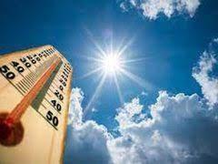 حالة الطقس: أجواء شديدة الحرارة ومغبرة وأعلى من معدلها بحدود 9 درجات