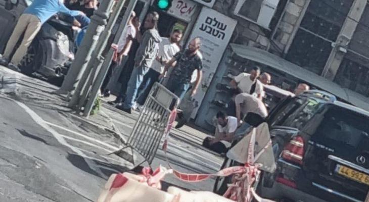 إصابة 8 إسرائيليين بعملية دهس في القدس
