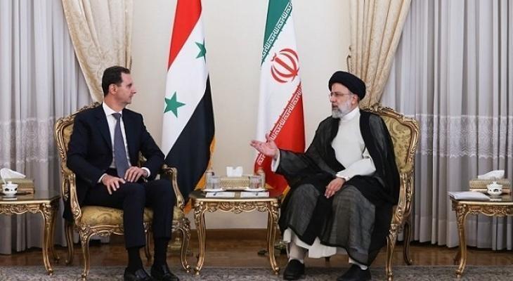 إيران وسوريا يؤكدان على الحق المشروع بالرد على اعتداءات