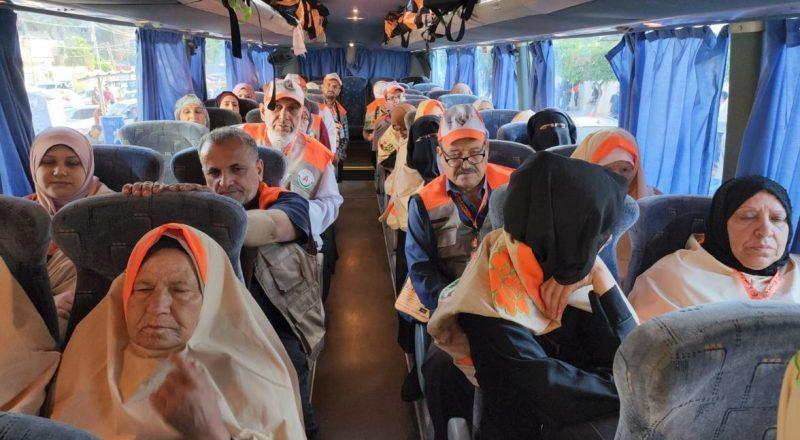 الفوج الأول من حجاج غزة يغادر القطاع
