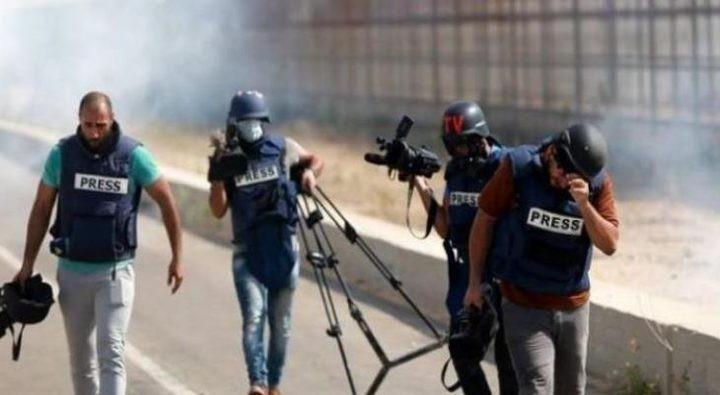 اتحاد الصحفيين العرب يؤكد تضامنه مع الصحفيين الفلسطينيين