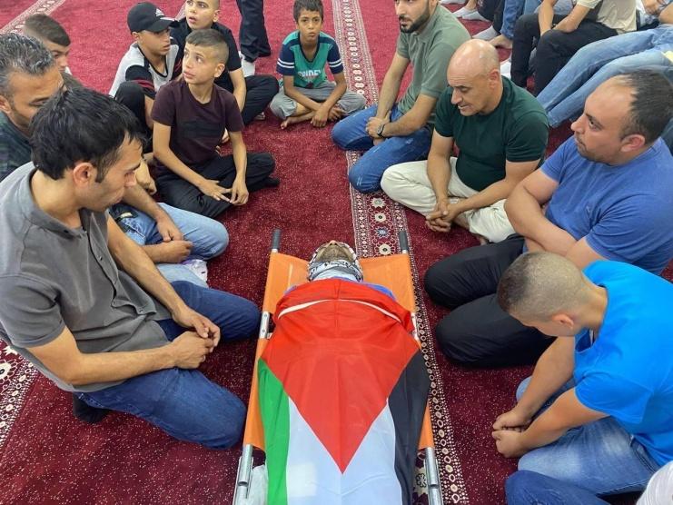  تشييع الشهيد أمجد أبو جعص في مخيم جنين