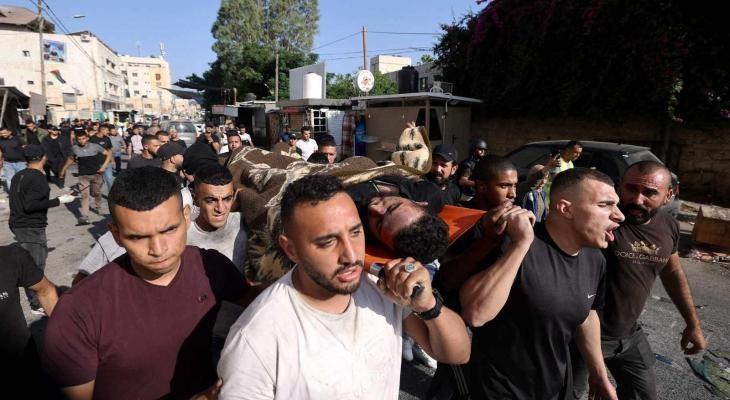 المئات يشيعون الشهيد عدي خمايسة في بلدة اليامون