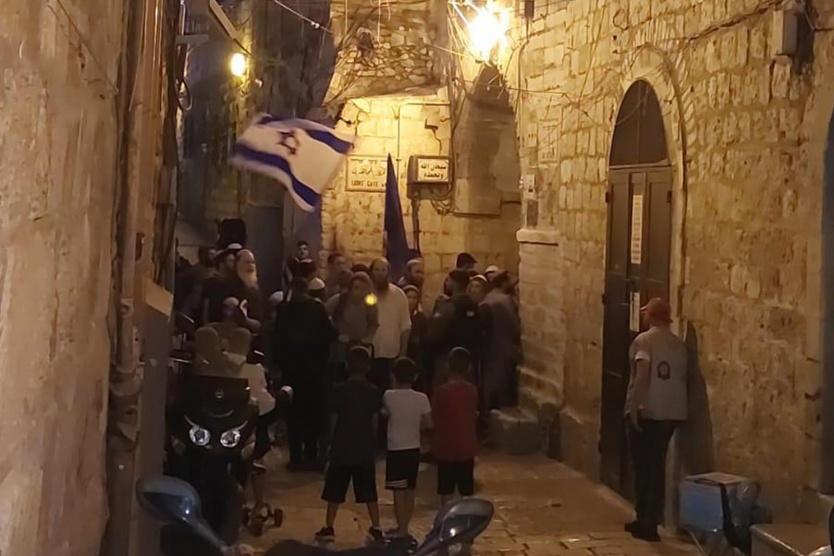 مسيرة استفزازية للمستوطنين في القدس القديمة