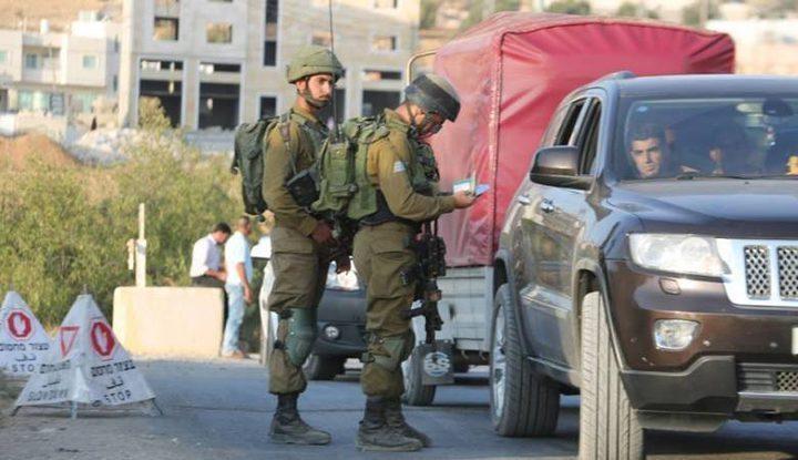 الاحتلال يعيق حركة الفلسطينيين غرب جنين