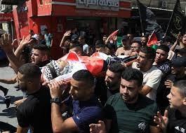 تشييع جثمان الشهيد الطفل عثمان في الزبابدة