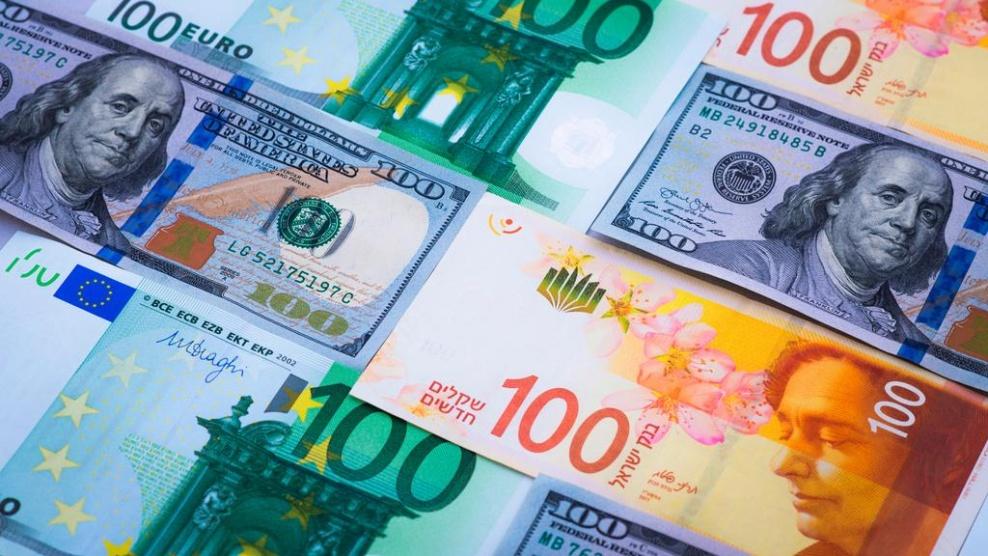 أسعار صرف العملات مقابل الشيكل