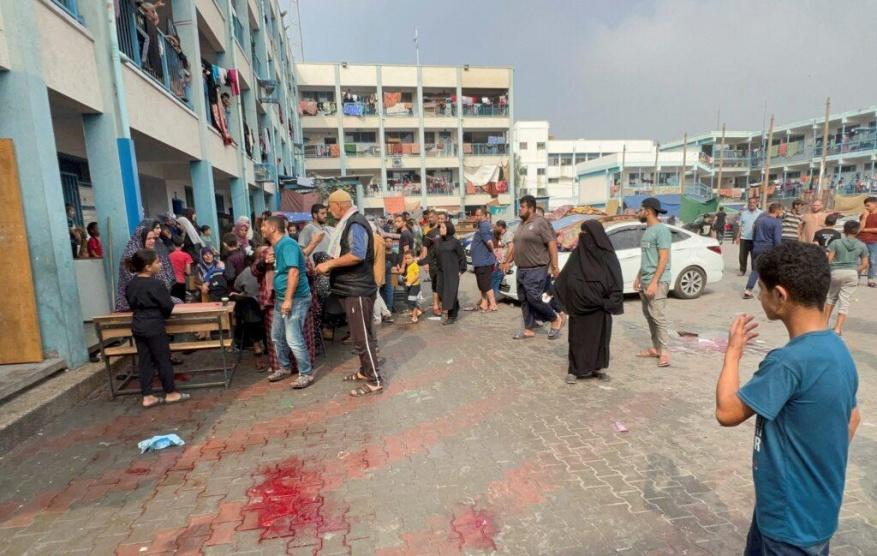 شهداء وجرحى بقصف مدرسة لإيواء النازحين شمال غزة