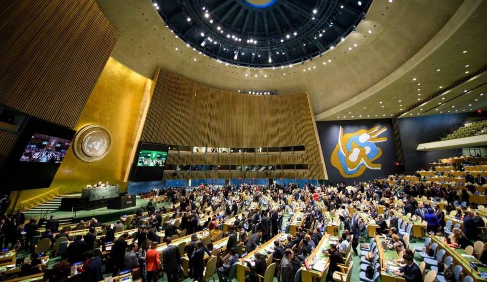 168 دولة تصوت لصالح حق تحقيق المصير للشعب الفلسطيني