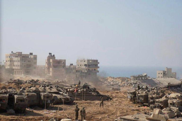 مقتل إثنين من ضباط الاحتلال وإصابة 4 شمال قطاع غزة