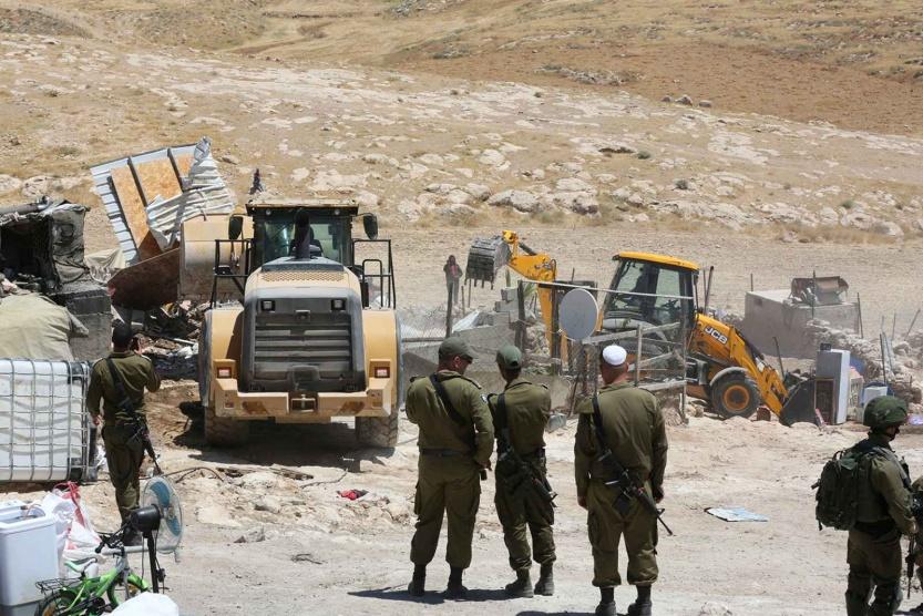 الاحتلال يهدم مساكن في الأغوار الشمالية