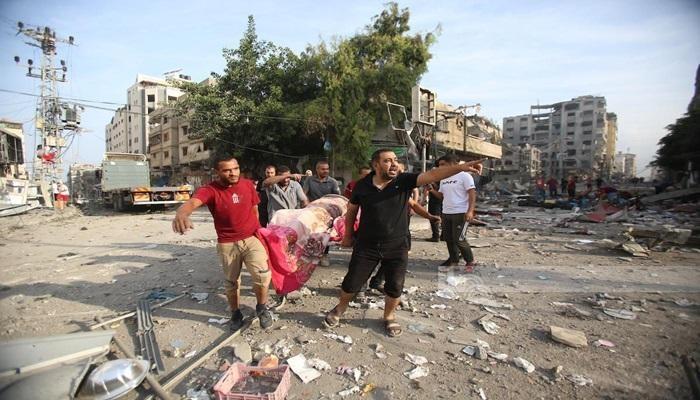 شهداء وعدد من المفقودين في قصف طيران الاحتلال لمنزل في خان يونس