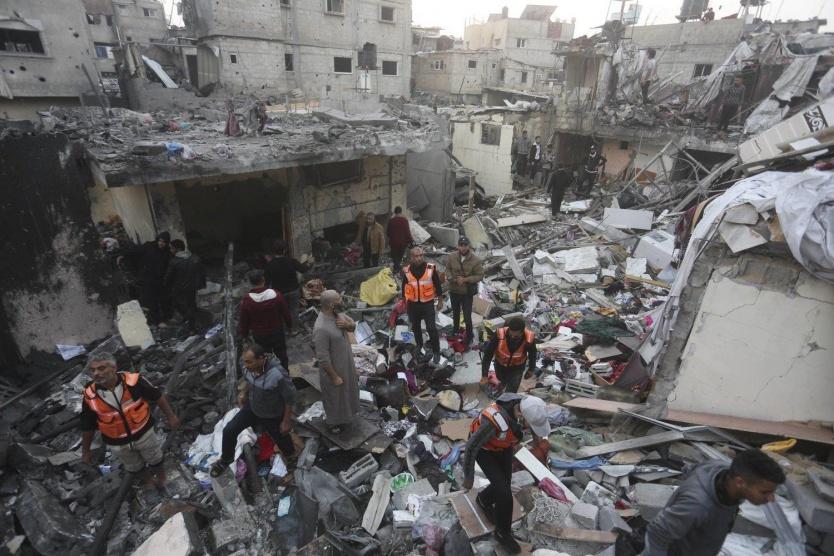 85 يوماً من الحرب على غزة: إسرائيل تواصل قصفها